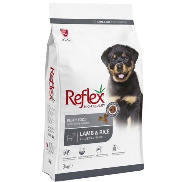 Reflex Yavru Köpek Maması Kuzulu 3 Kg